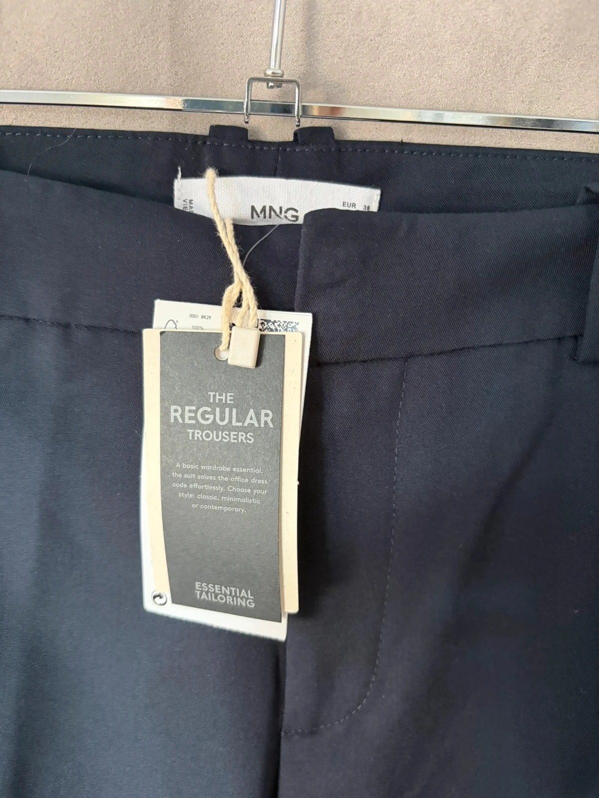 Pantalón marino mango nuevo talla 38 – photo 2